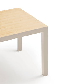 Tavolo rettangolare con gambe in metallo Karn 180x75 cm