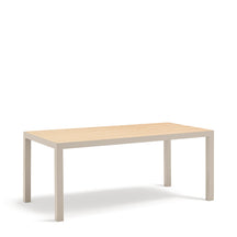 Tavolo rettangolare con gambe in metallo Karn 180x75 cm