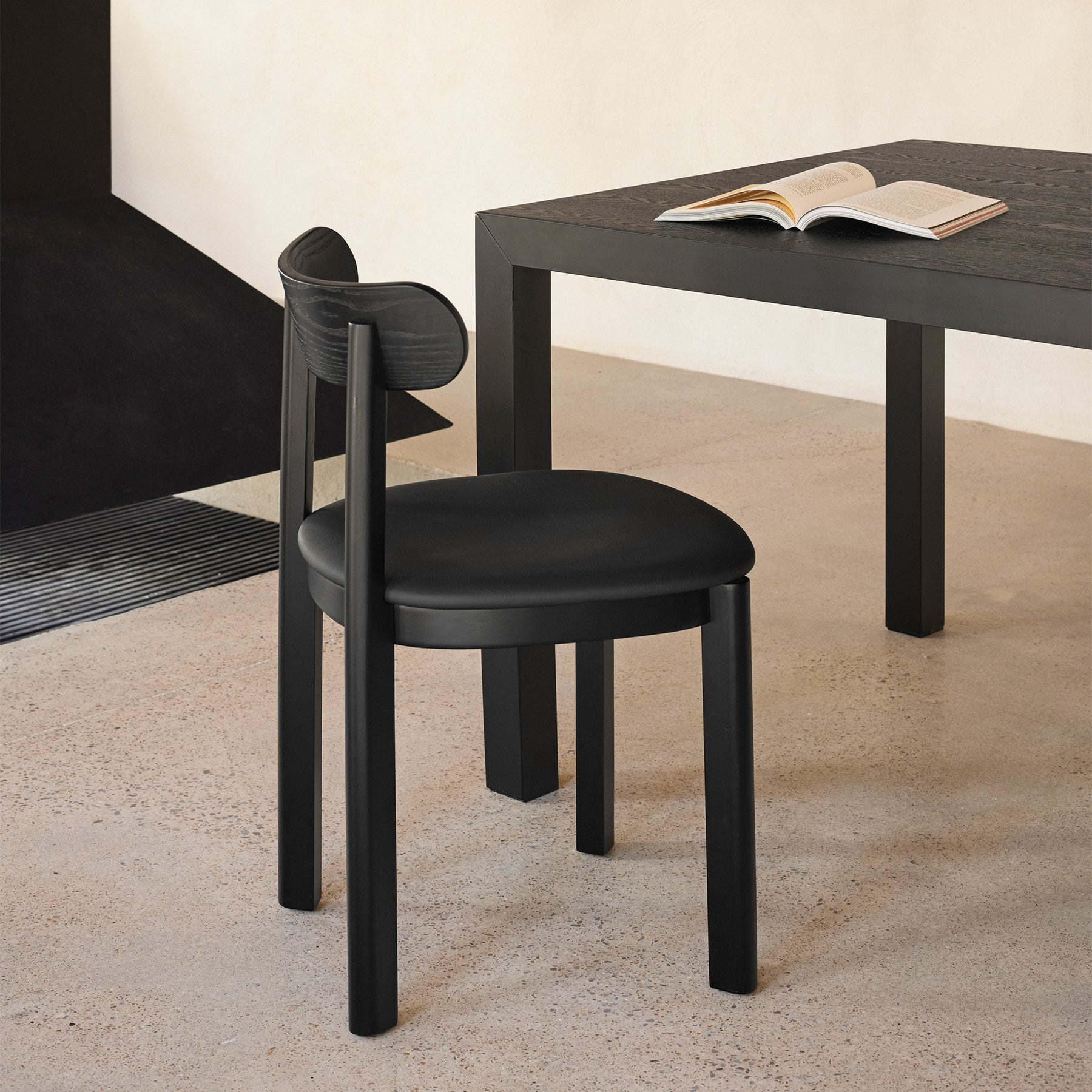 Set di 2 sedie in legno Taren 45x77 cm