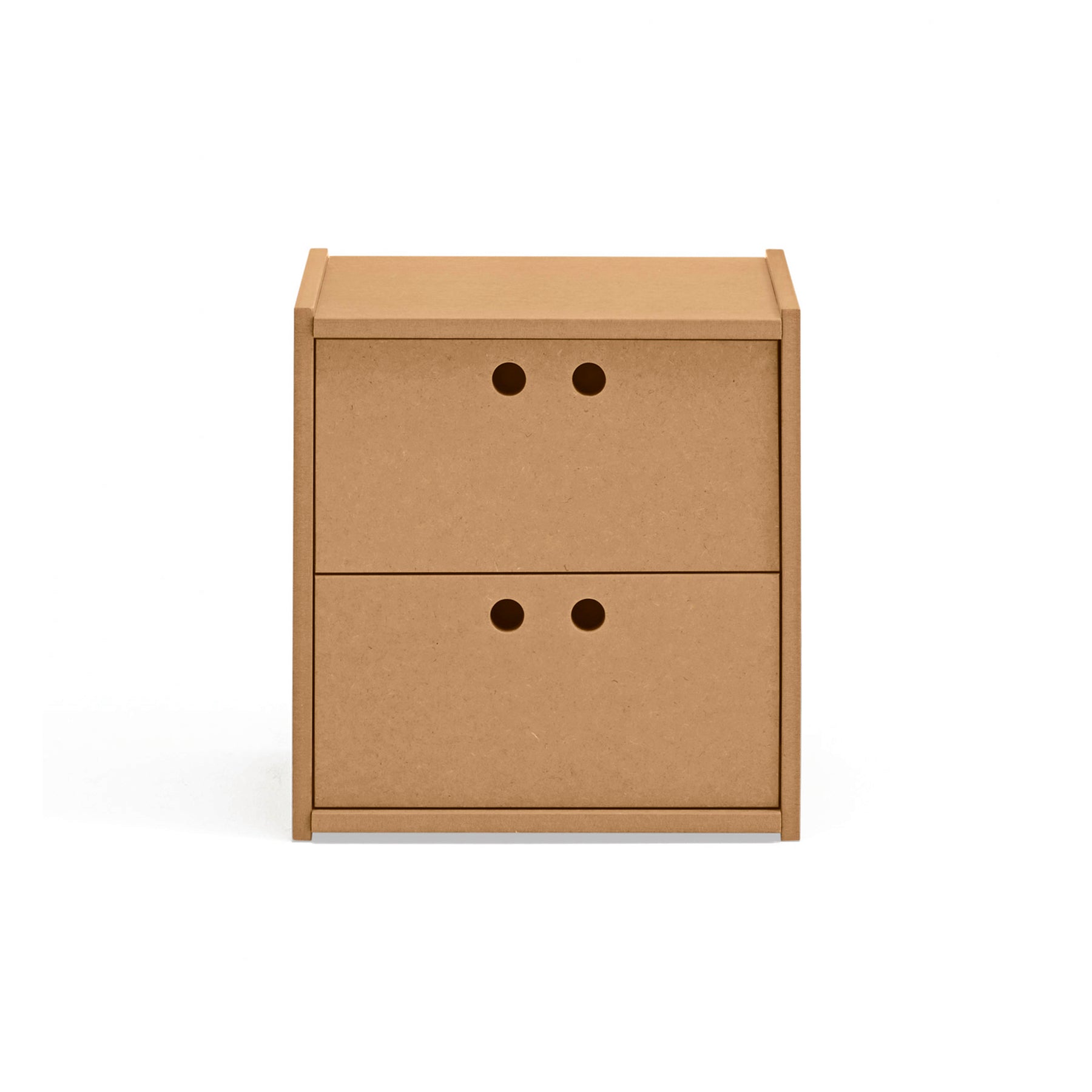 Comodino 2 cassetti Lully 40x42 cm