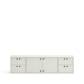 Mobile TV 2 ante 4 cassetti Lully 157x42 cm