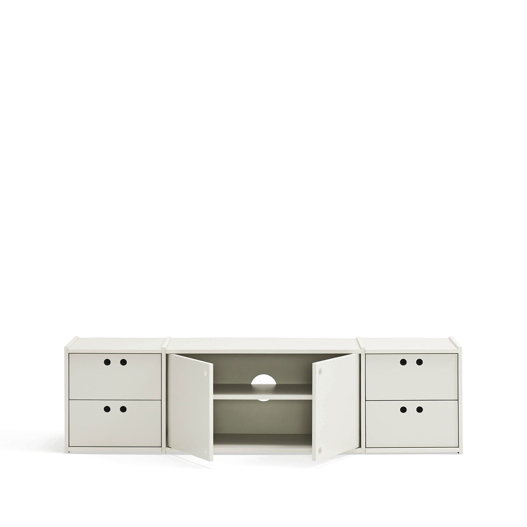 Mobile TV 2 ante 4 cassetti Lully 157x42 cm