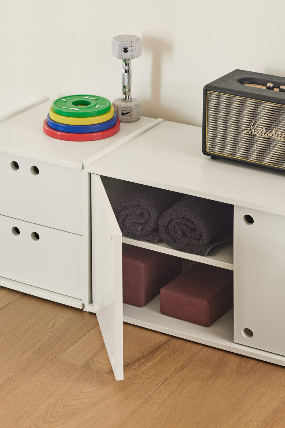 Mobile TV 2 ante 4 cassetti Lully 157x42 cm