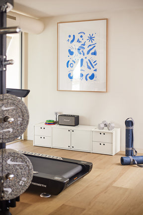 Mobile TV 2 ante 4 cassetti Lully 157x42 cm