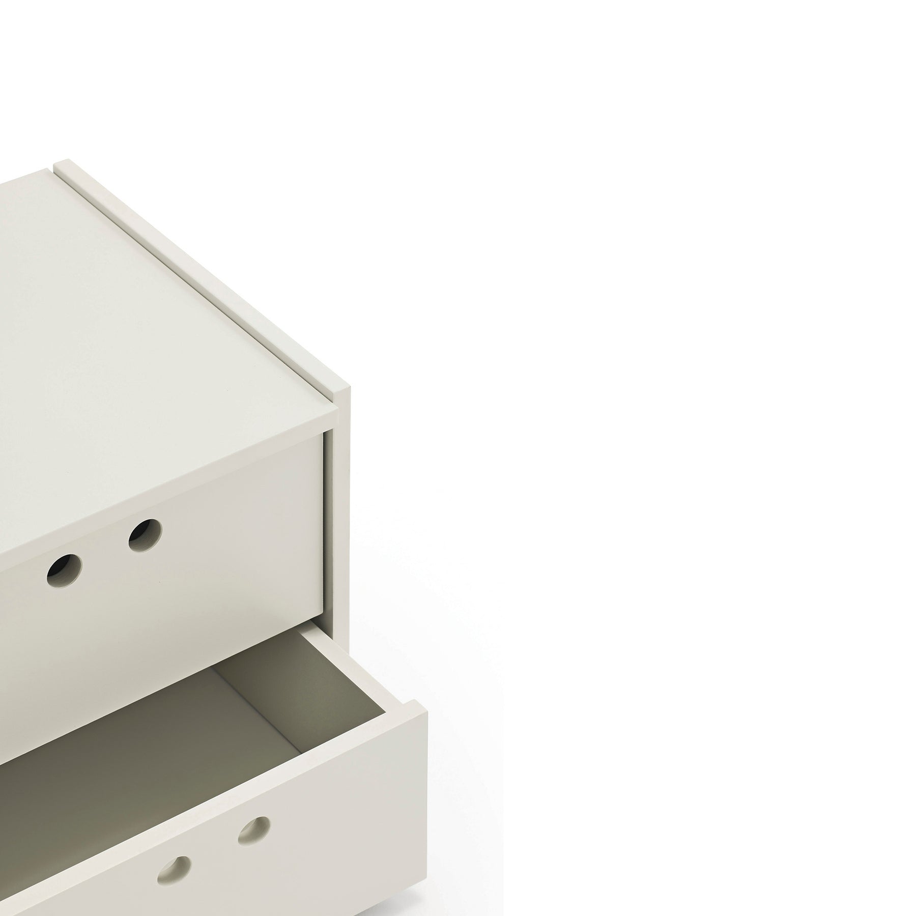 Cassettiera alta 6 cassetti Lully 40x118 cm