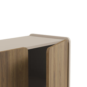 Madia 4 ante crema/rovere Luon 180x80 cm