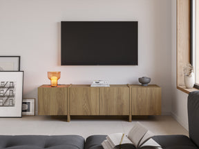 Mobile TV 4 ante rovere Zyra 180x55 cm