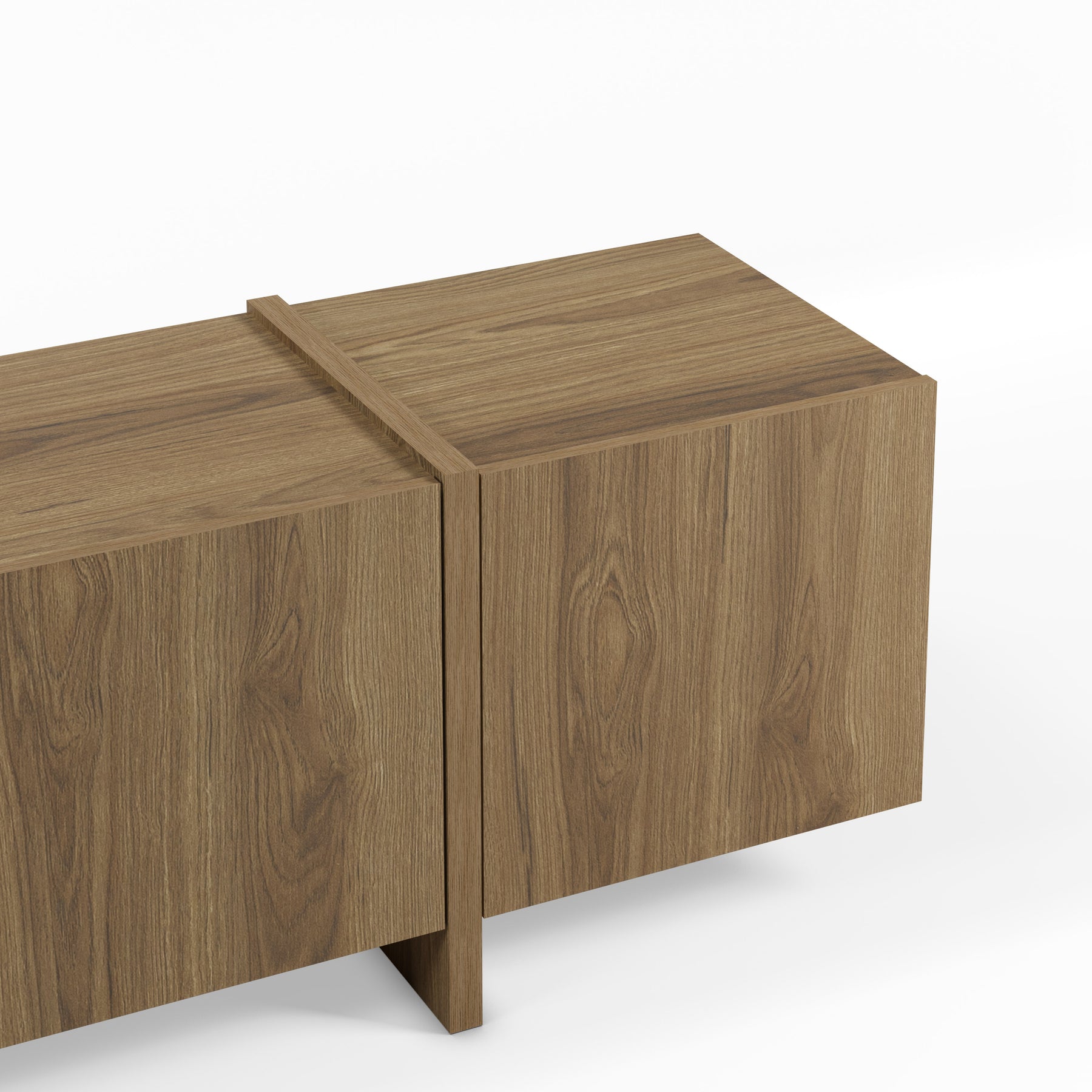 Mobile TV 4 ante rovere Zyra 180x55 cm