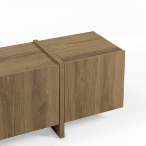Mobile TV 4 ante rovere Zyra 180x55 cm