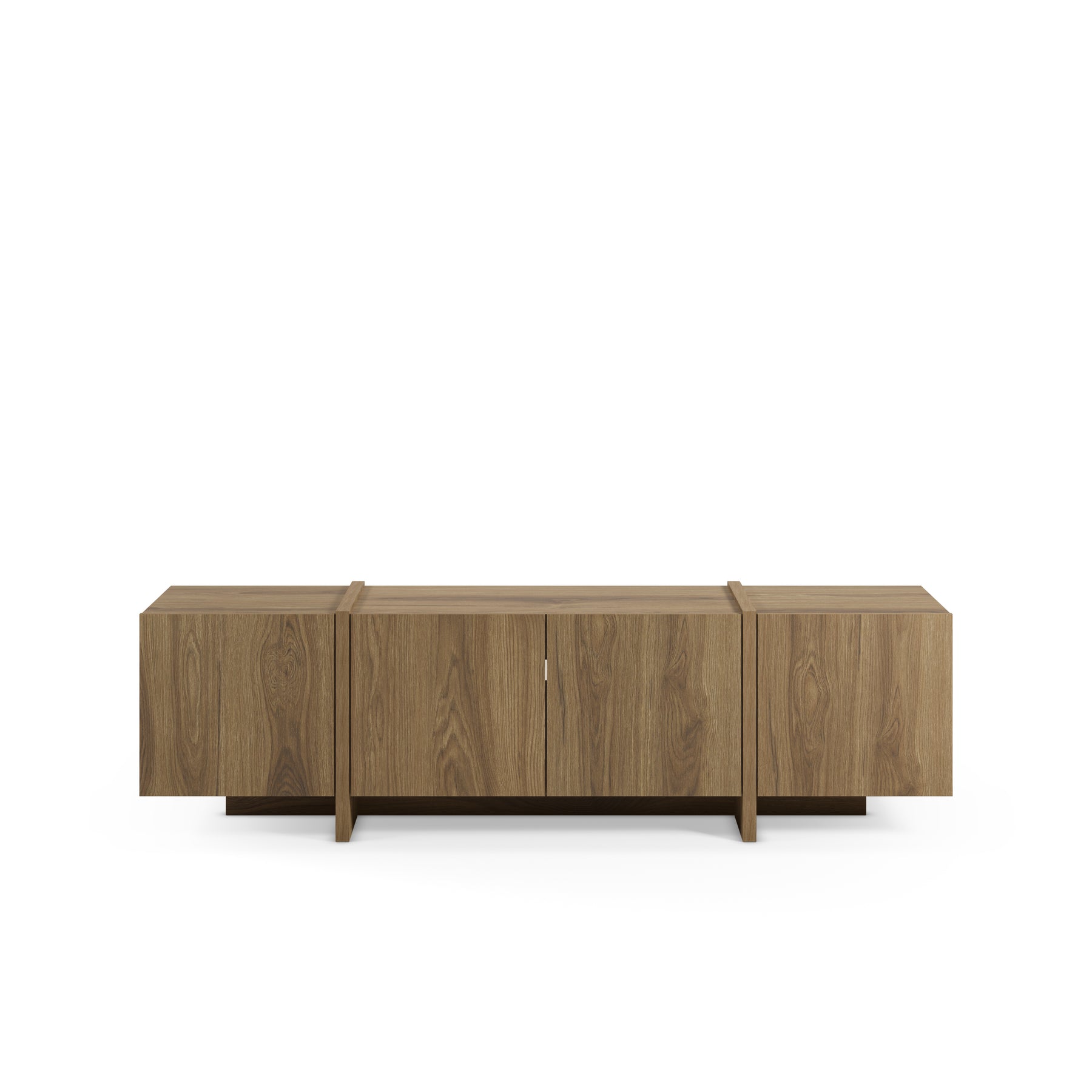 Mobile TV 4 ante rovere Zyra 180x55 cm