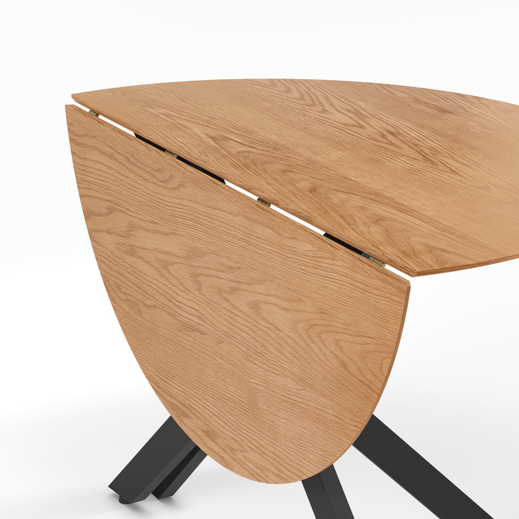 Tavolo rotondo con piano allungabile Metrix 75x110 cm