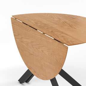 Tavolo rotondo con piano allungabile Metrix 75x110 cm