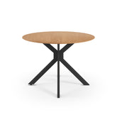 Tavolo rotondo con piano allungabile Metrix 75x110 cm