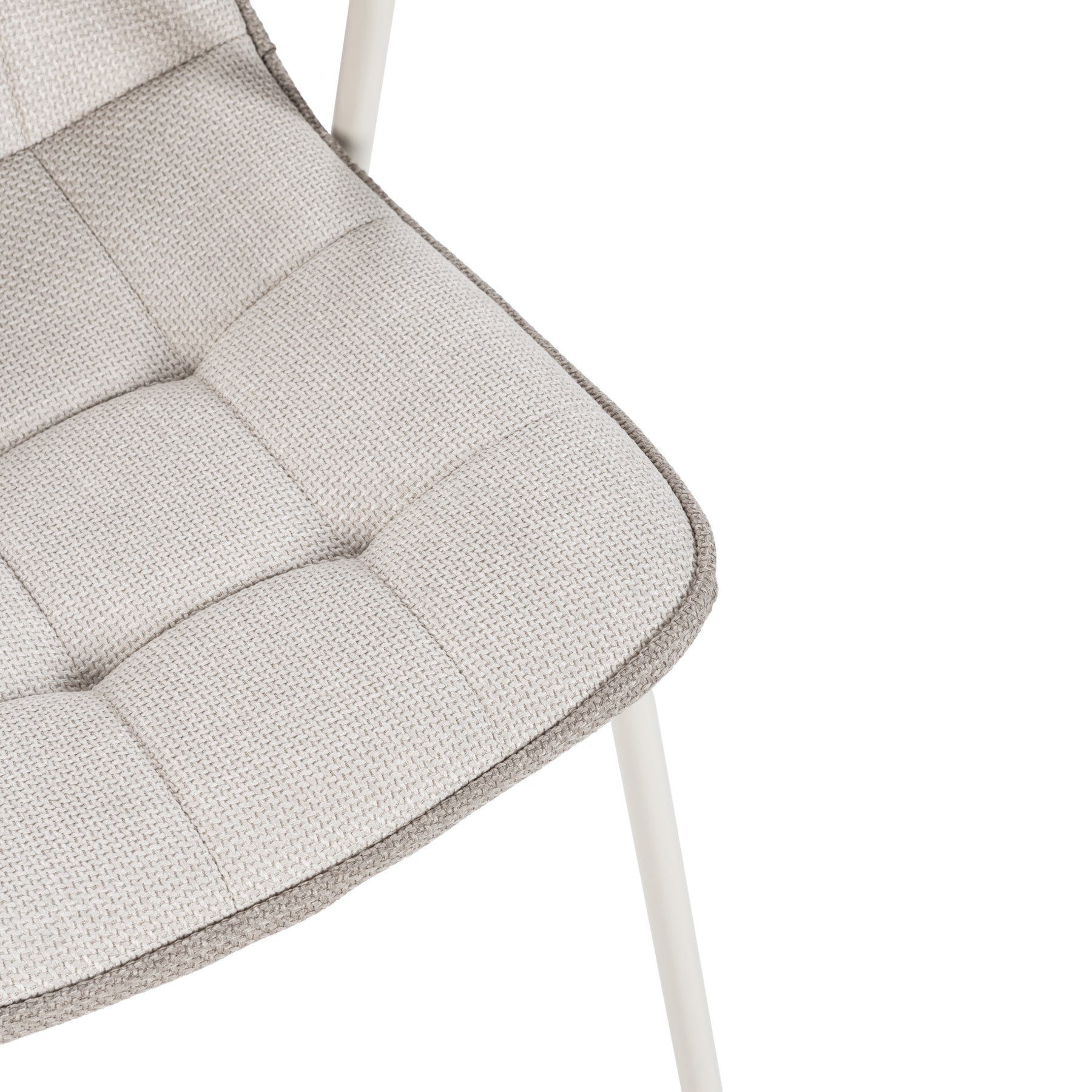 Set di 4 sedie con gamba in metallo Kaia 81x46 cm