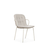 Set di 4 sedie con gamba in metallo Kaia 81x46 cm