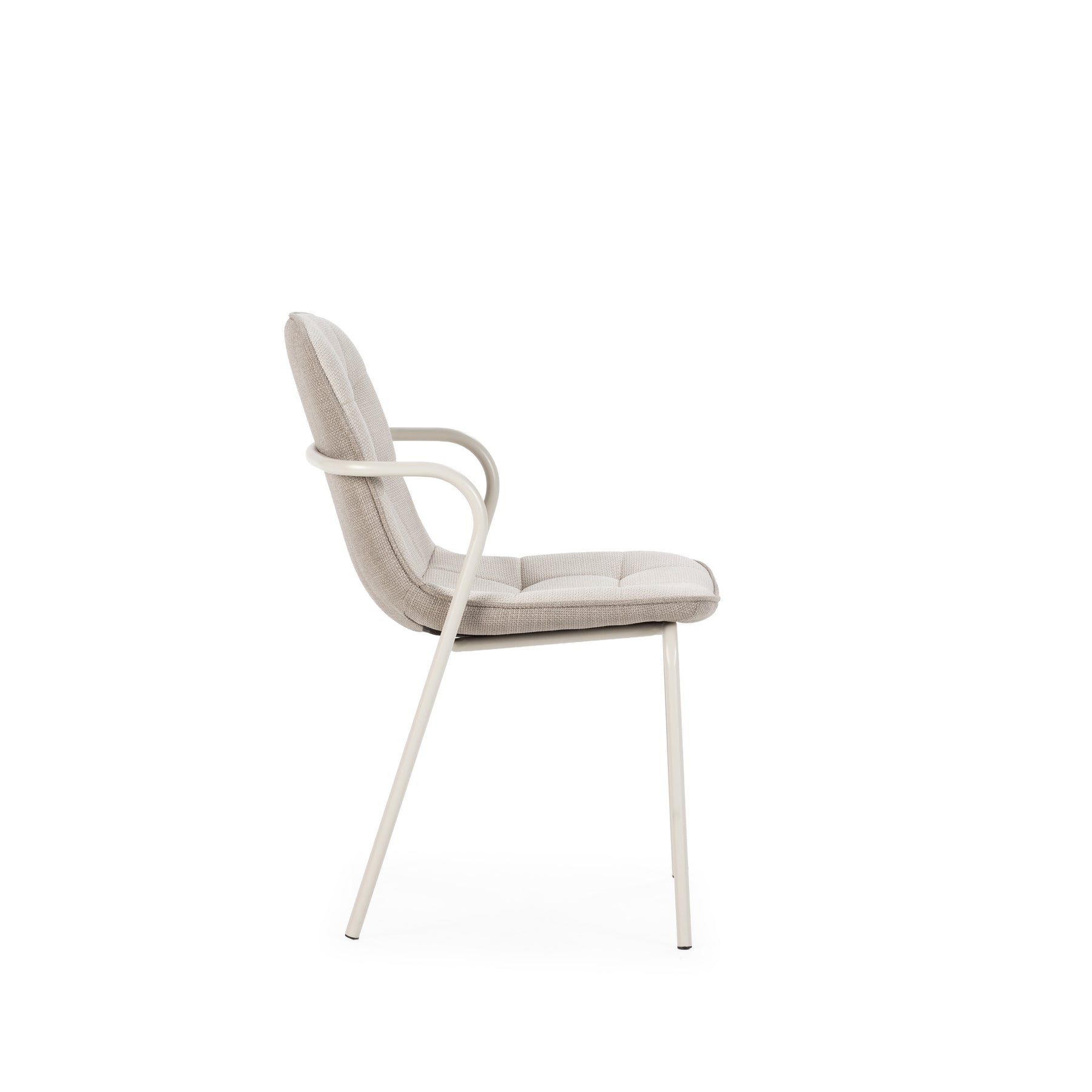 Set di 4 sedie con gamba in metallo Kaia 81x46 cm