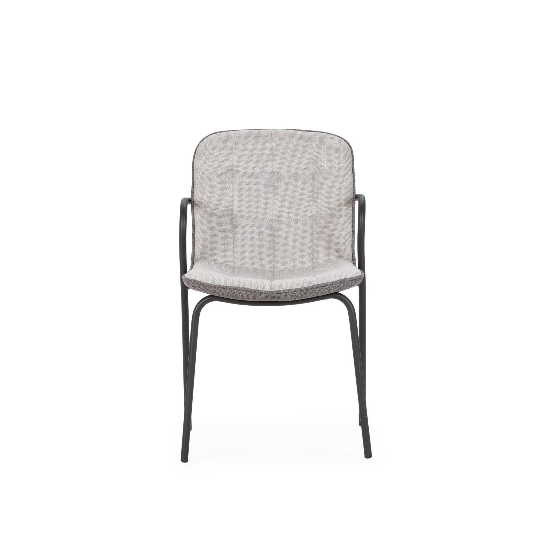 Set di 4 sedie con gamba in metallo Kaia 81x46 cm