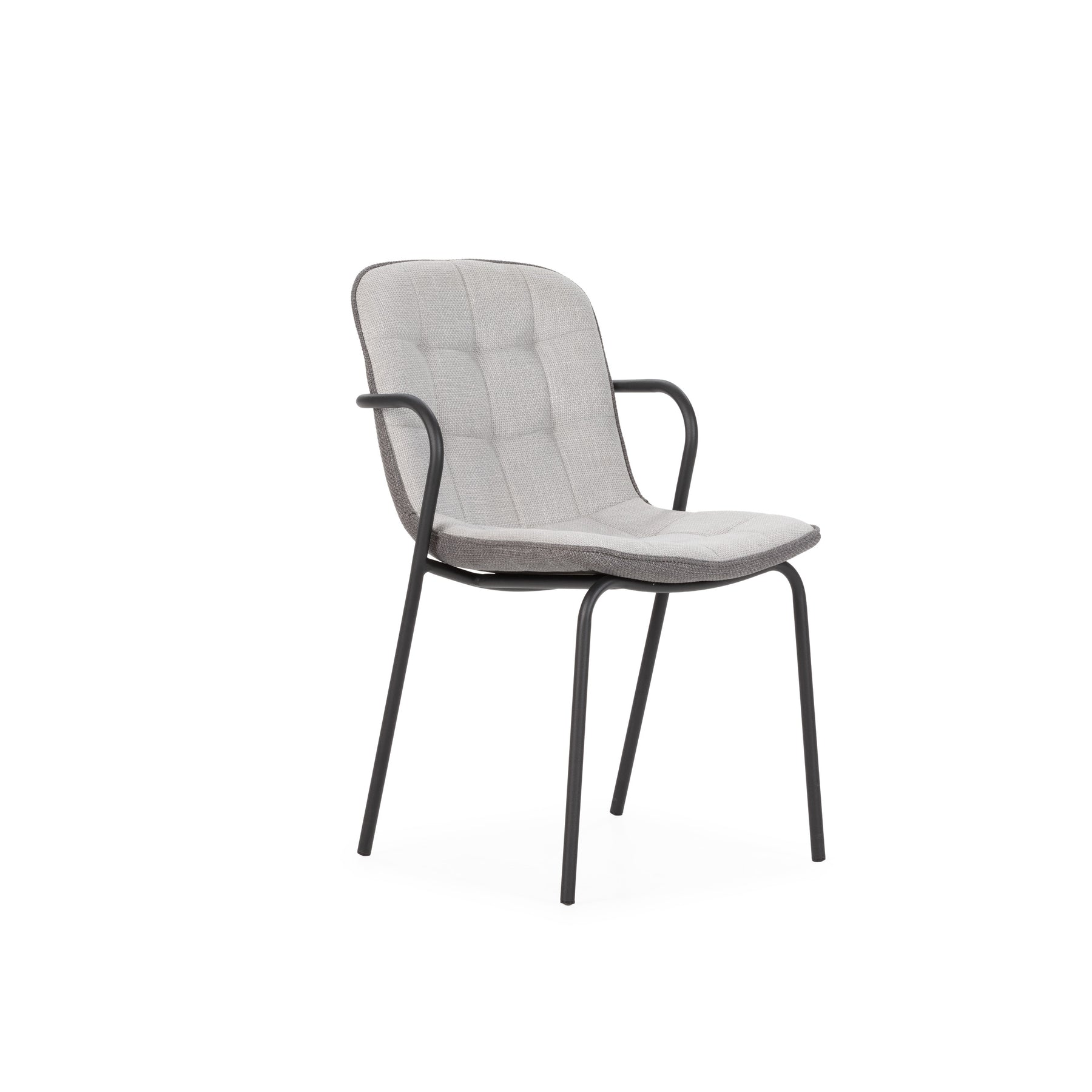 Set di 4 sedie con gamba in metallo Kaia 81x46 cm