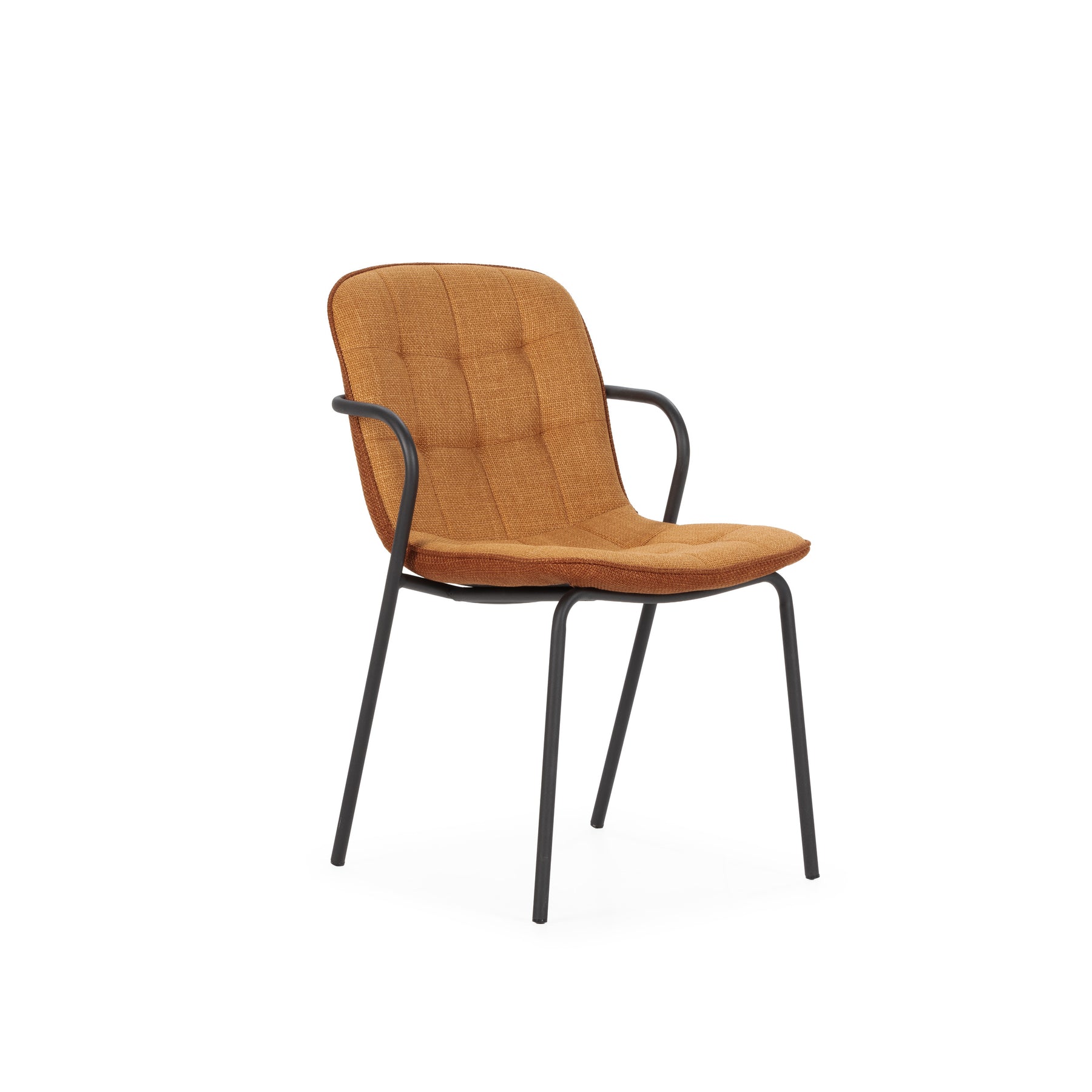 Set di 4 sedie con gamba in metallo Kaia 81x46 cm