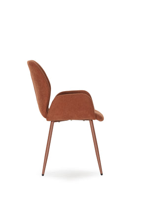 Set di 2 poltrone con gamba in metallo Blair 57x57 cm