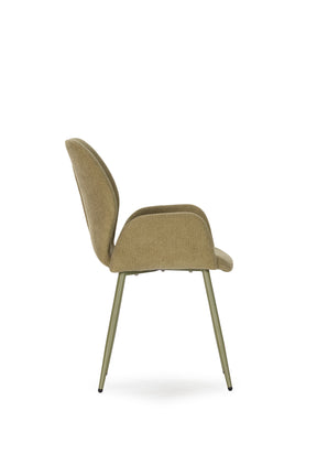 Set di 2 poltrone con gamba in metallo Blair 57x57 cm