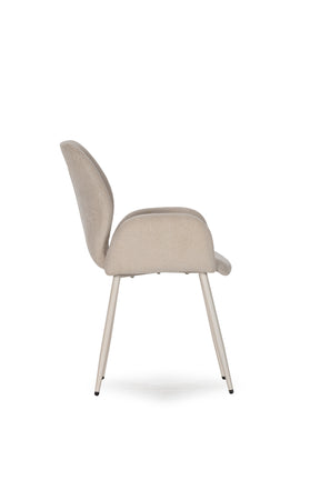 Set di 2 poltrone con gamba in metallo Blair 57x57 cm