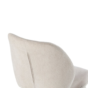 Set di 4 sedie con gamba in metallo Quinn 58x49 cm