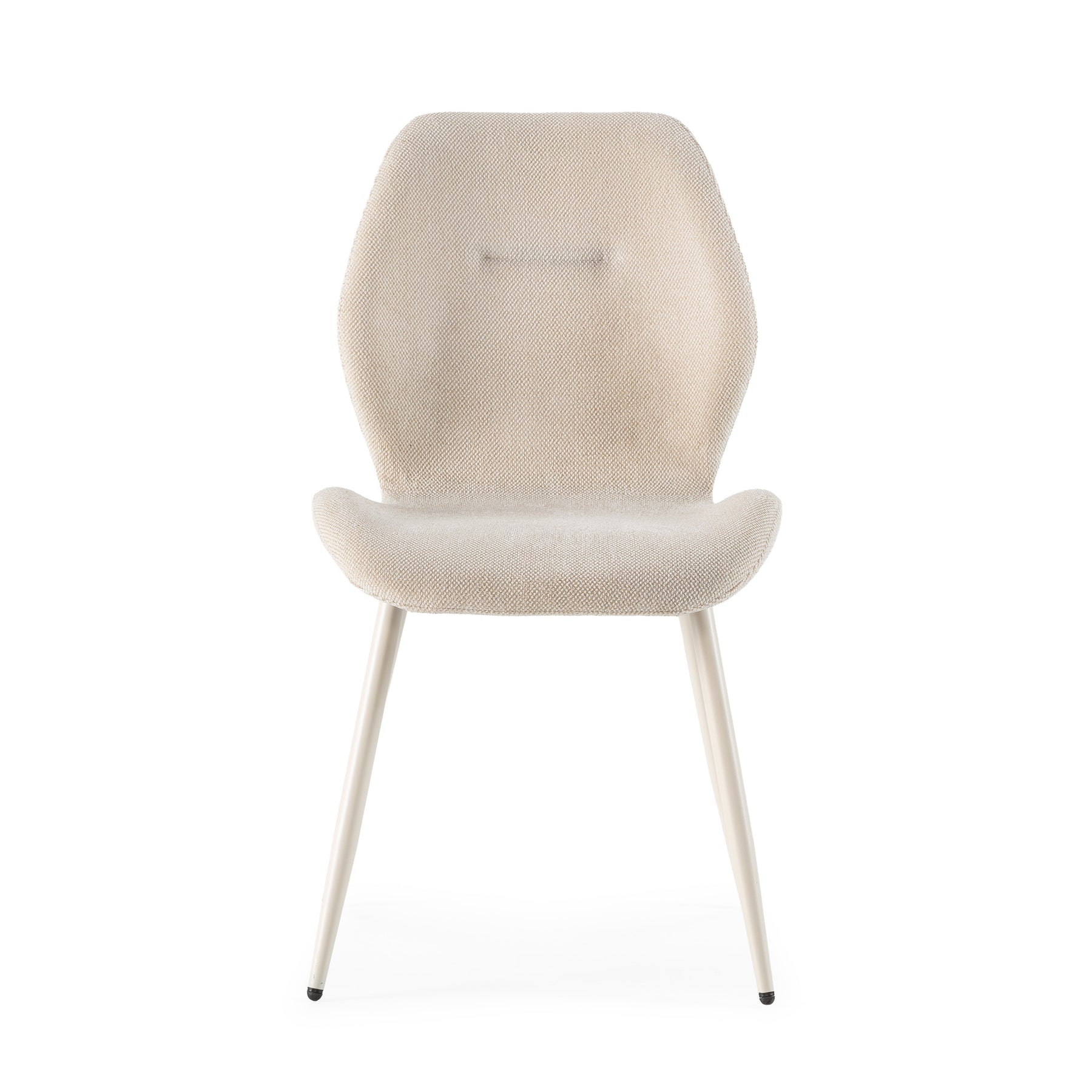 Set di 4 sedie con gamba in metallo Quinn 58x49 cm