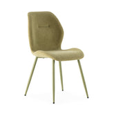 Set di 4 sedie con gamba in metallo Quinn 58x49 cm