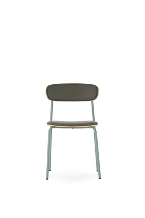 Set di 2 sedie con gambe in metallo blu Saulyn 52x78 cm