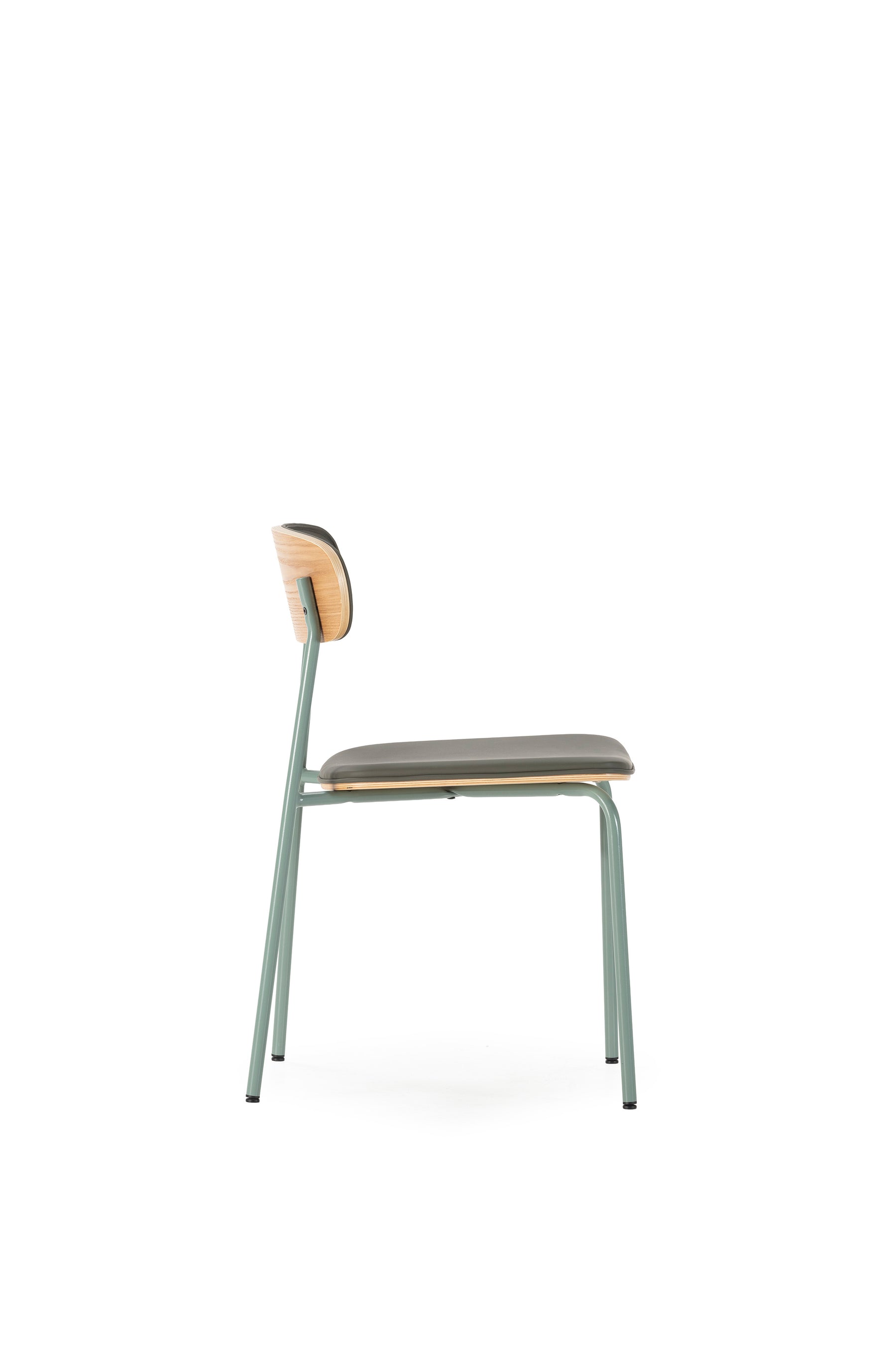 Set di 2 sedie con gambe in metallo blu Saulyn 52x78 cm