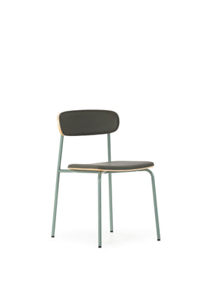 Set di 2 sedie con gambe in metallo blu Saulyn 52x78 cm