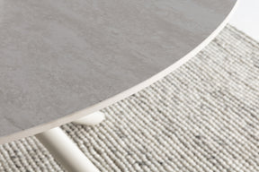 Tavolo rotondo in pietra sinterizzata Wudo 119x75 cm