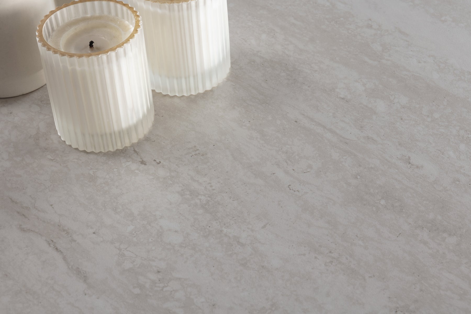 Tavolo rotondo in pietra sinterizzata Wudo 119x75 cm