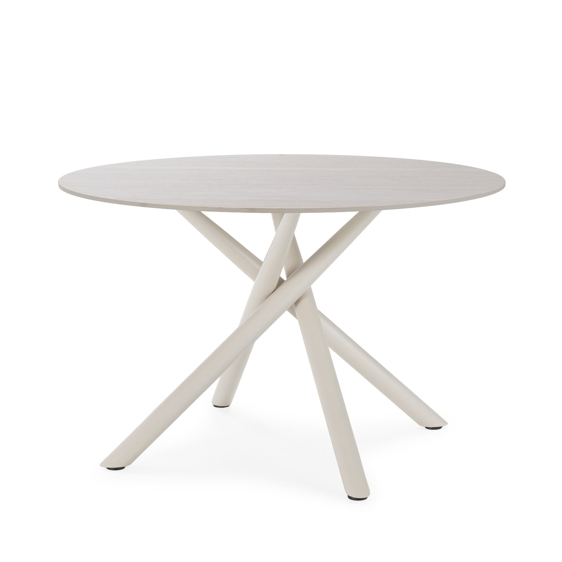 Tavolo rotondo in pietra sinterizzata Wudo 119x75 cm