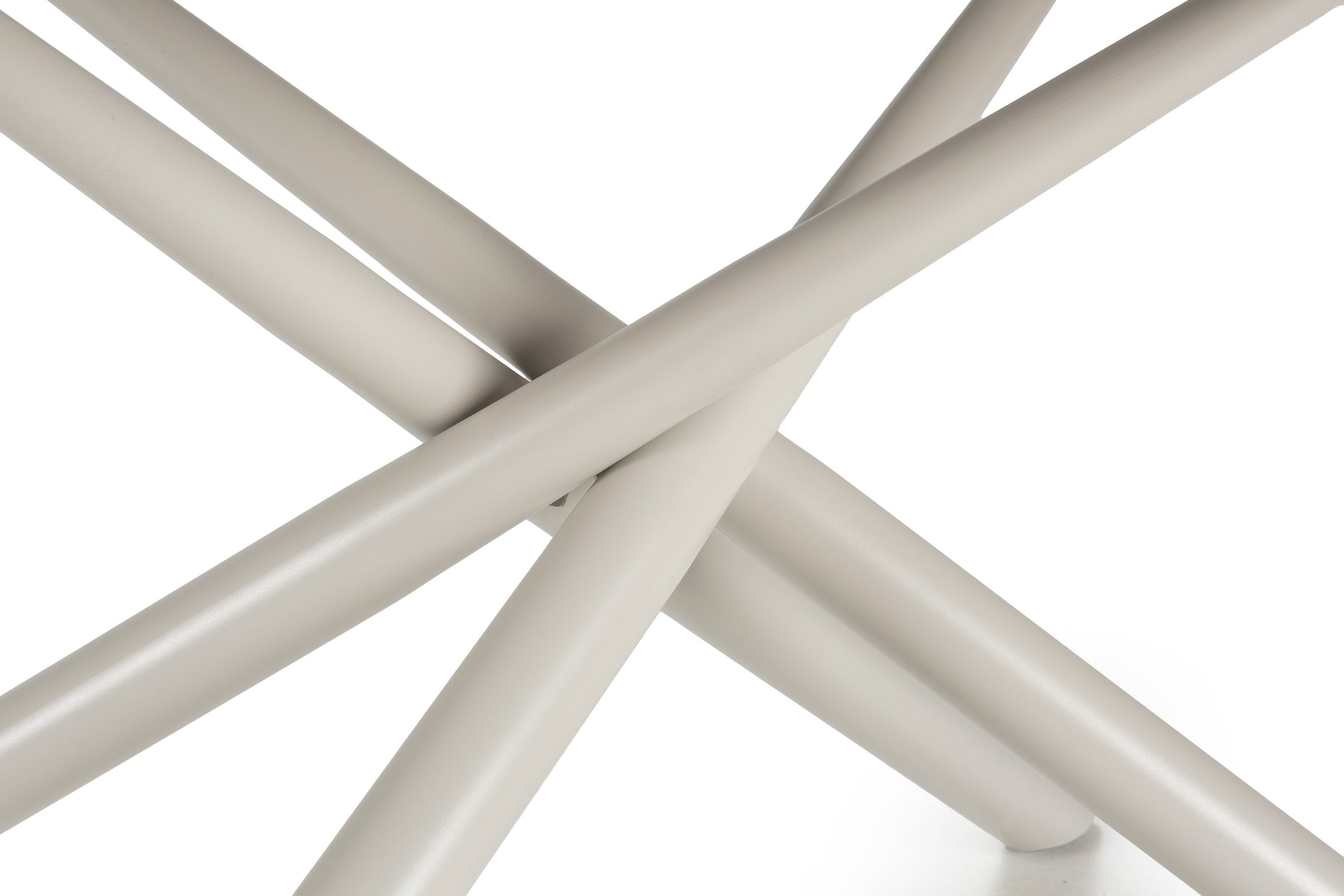 Tavolo rettangolare con gamba in metallo Brad 180x75 cm