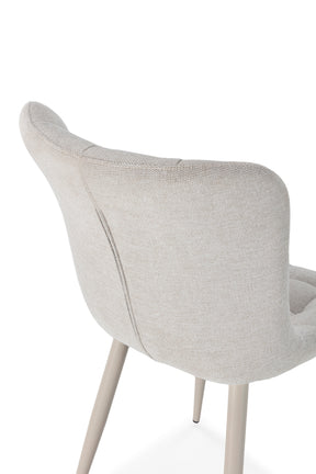 Set di 4 sedie in tessuto Foura 48x85 cm