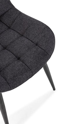 Set di 4 sedie in tessuto Foura 48x85 cm