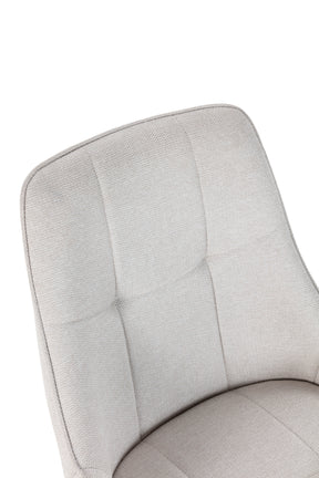 Set di 4 sedie in tessuto Cloen 52x85 cm