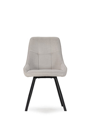 Set di 4 sedie in tessuto Cloen 52x85 cm