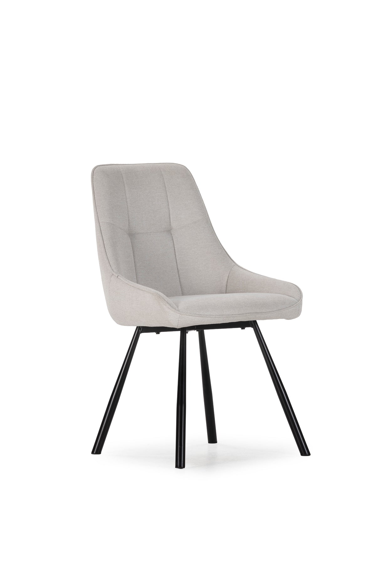 Set di 4 sedie in tessuto Cloen 52x85 cm