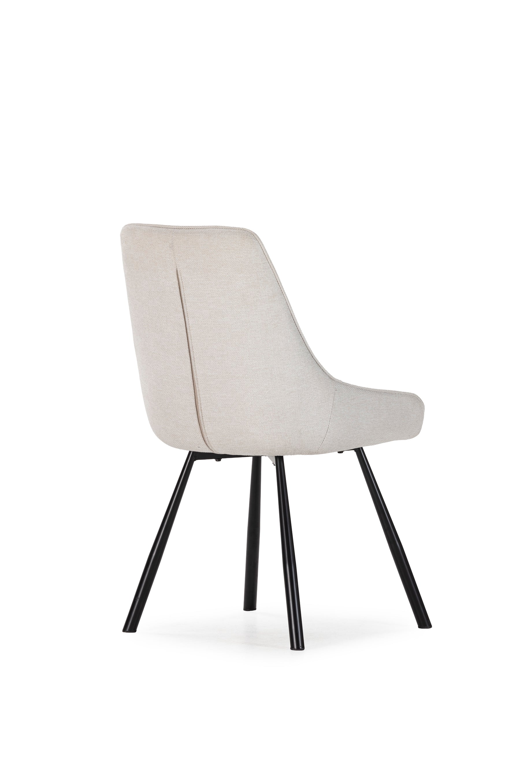 Set di 4 sedie in tessuto Cloen 52x85 cm