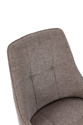 Set di 4 sedie in tessuto Cloen 52x85 cm