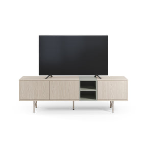 Mobile TV 3 ante con gamba in metallo Thais 180x55 cm