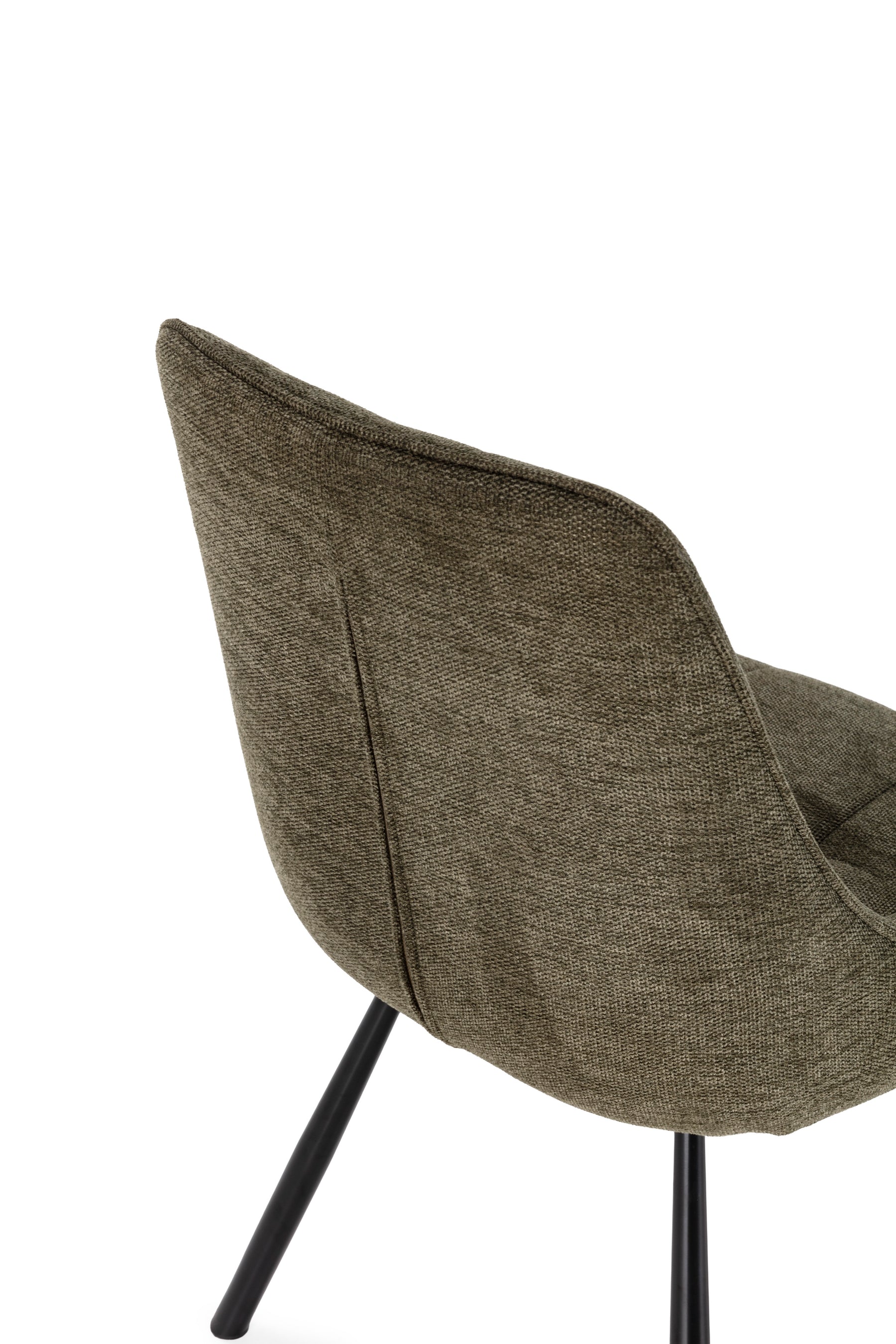 Set di 4 sedie in tessuto Cloen 52x85 cm