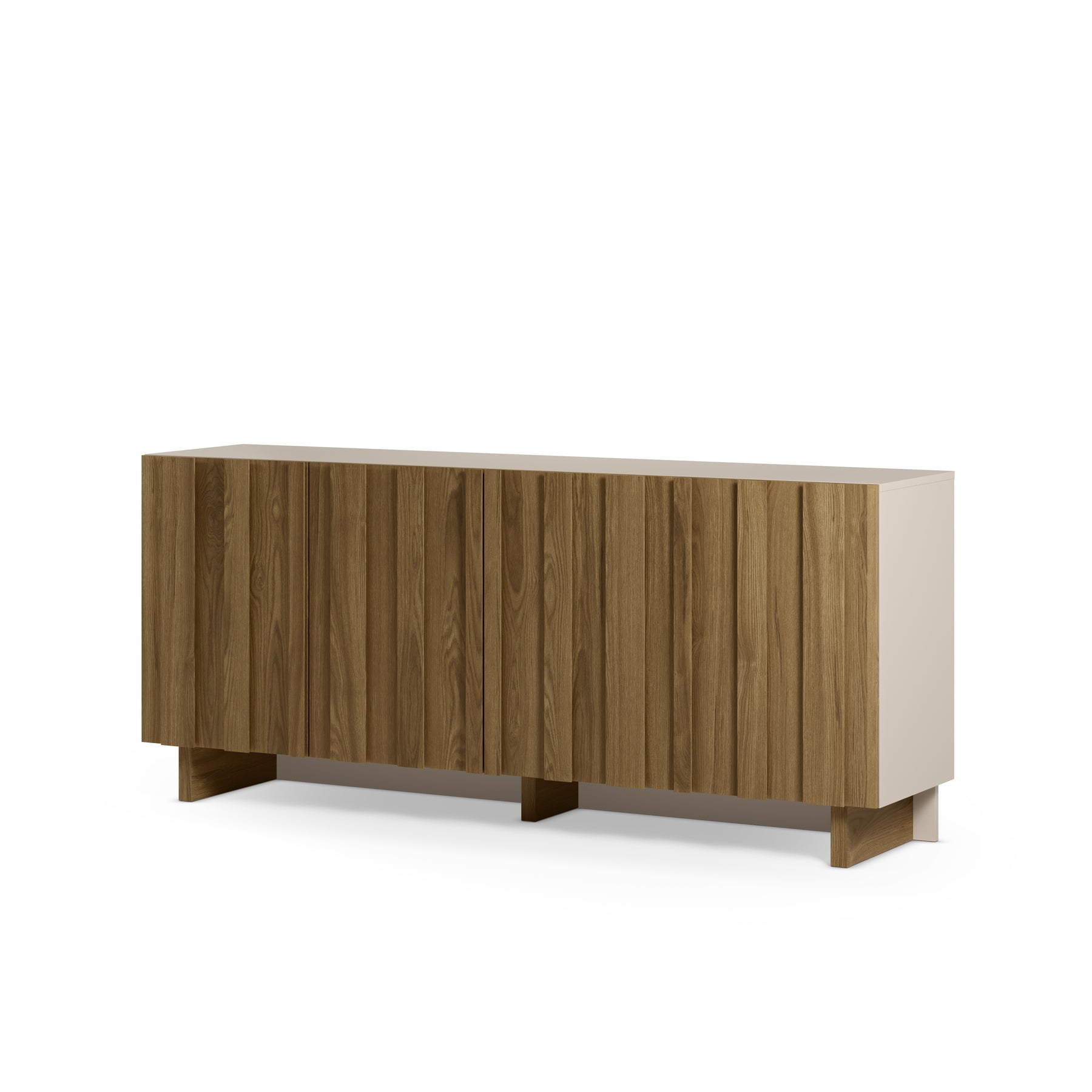 Madia 4 ante in legno di pino Cosmos 180x78 cm