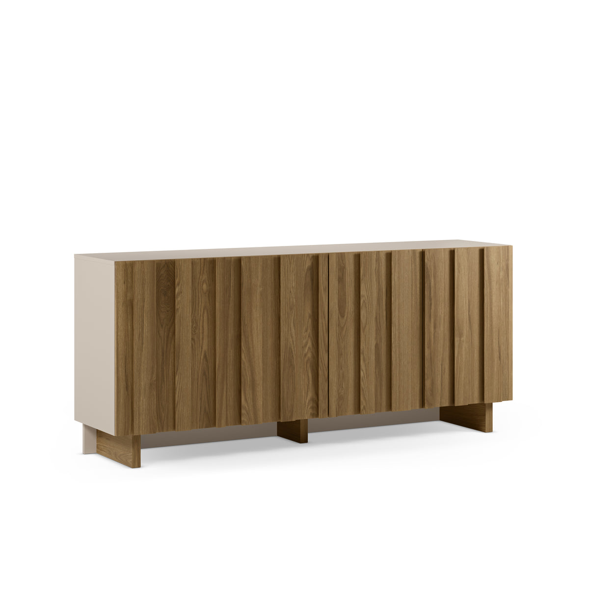 Madia 4 ante in legno di pino Cosmos 180x78 cm