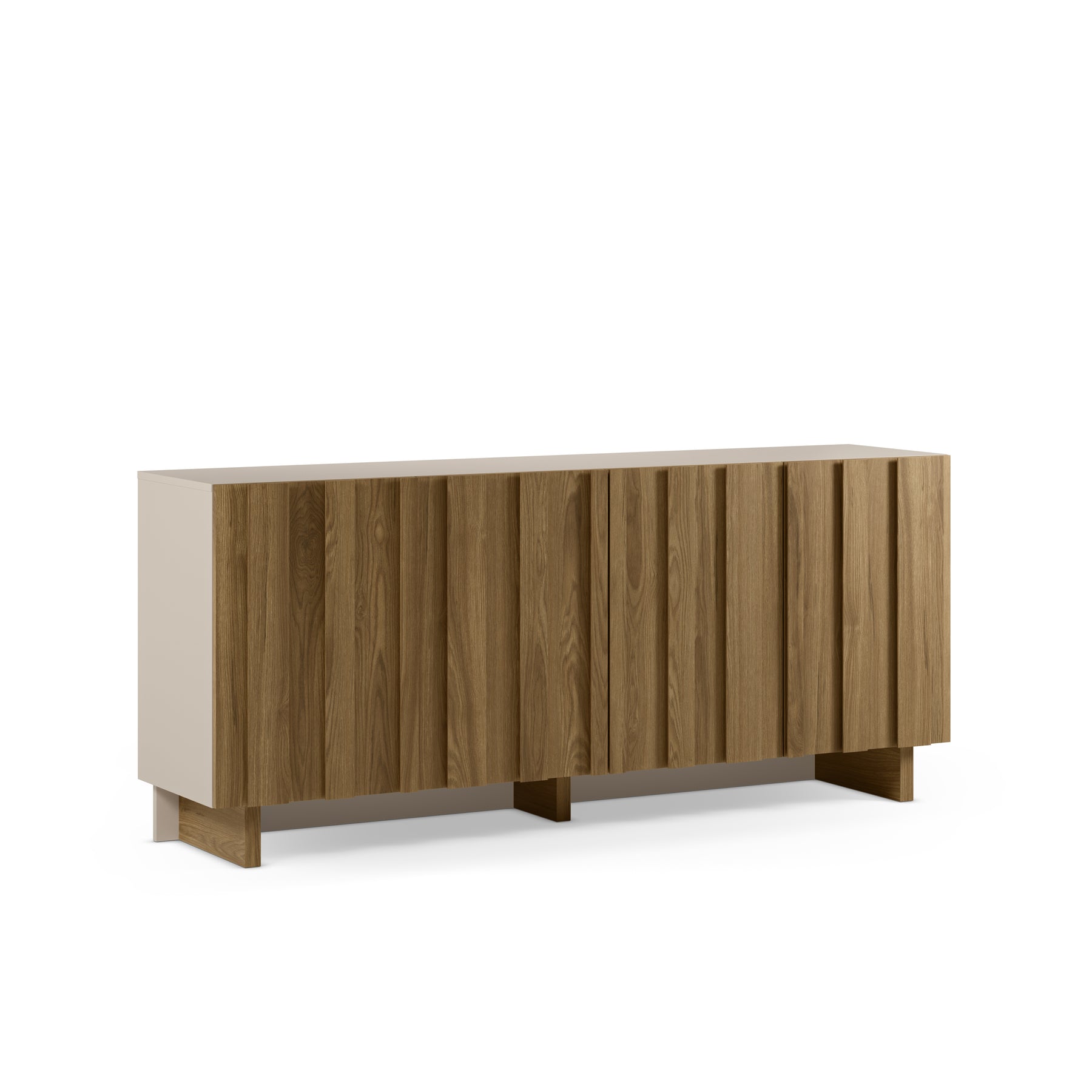 Madia 4 ante in legno di pino Cosmos 180x78 cm