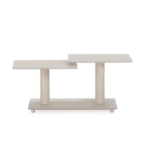 Tavolino girevole crema Vyon 114x48 cm