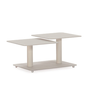 Tavolino girevole crema Vyon 114x48 cm
